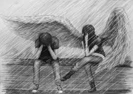 Personal Angel Ritual Bind With A Seraphim Protection Love Success Money Spell Angel Sketch Angel Drawing Art