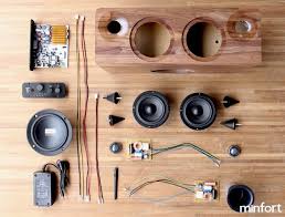 Projetos De Som Homemade Speakers Custom Speaker Boxes Wooden Speakers