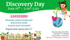 Discovery Days- Gardening