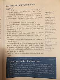 Epingle Par Juliette Sur Mes Plats Favoris Citronnelle Mets Cuisine