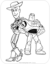 Barbie and the three musketeer coloring pages. Toy Story Coloring Pages 2 Disneyclips Com