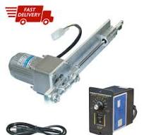 AC 110V Electric Linear Actuator Reciprocating Motor + PWM Speed Controller  Set