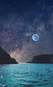 Wallpaper night, black, moon, stars, starry sky dark at night. Moon Moonlight Night Sky Shining Star Phone Wallpaper Pikist