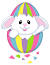 Easter Bunny Face Clipart