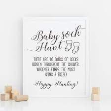 Baby Sock Hunt Baby Shower Game Baby Sock Hunt Etsy Small Baby Shower Ideas Baby Socks Game Baby Blocks Baby Shower