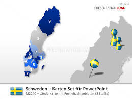 Damit eignet sich diese karte ideal zur navigation und tourenplanung mit einem garmin gps gerät. Powerpoint Landkarte Schweden Mit Plz Presentationload