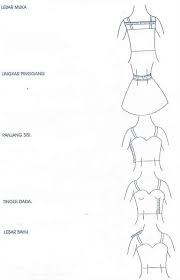 Jangan tekan pita terlalu ketat atau membiarkannya terlalu longgar. Teknik Menjahit Proses Mengambil Ukuran