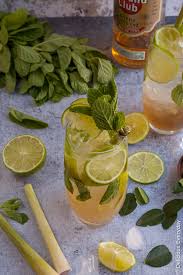 Ginger Mojito Recipe With Lemongrass And Kaffir Lime