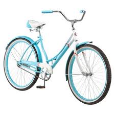Schwinn Women S Legacy 26 Cruiser Bike Blue White Cruiser Bike Beach Cruiser Bikes Women Cruiser Bike Accessories