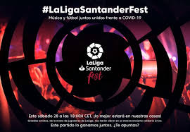 La liga santander es la primera división de fútbol en españa, la máxima competición nacional de fútbol. Laligasantander Fest Set To Bring Music And Sport Together To Beat Covid 19 C D Leganes Web Oficial