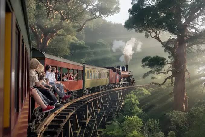 Discover The Timeless Charm Of Puffing Billy In Australia As You Ride  Through Melbourne's Scenic Dandenong Ranges On A Historic Steam Train -  Travel And Tour World
