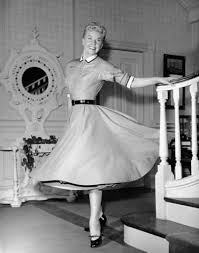 Doris Day On The Set Of Young At Heart 1954 Ladylike Style Vintage Fashion Ladylike