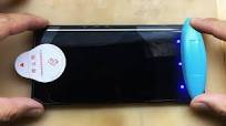 How To Use Nano Optics Curved Glass, UV Lamp Light Liquid full Glue Glass  For Galaxy Note 9