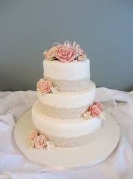 I Would Add Some Bling For Sure To This Classic Formal Vintage Ivory Pink Buttercream Flowers Fonda Round Wedding Cakes Simple Wedding Cake Lace Wedding Cake