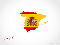 Also download picture of blank spain flag for kids to color. Vector Map Of Spain Flag Free Vector Maps