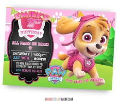 Entdecke rezepte, einrichtungsideen, stilinterpretationen und andere ideen zum ausprobieren. 31 Pup Tastic Paw Patrol Invitations To Diy Free Or Ship Asap