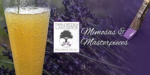 Mimosas & Masterpieces - Painting and Sunset