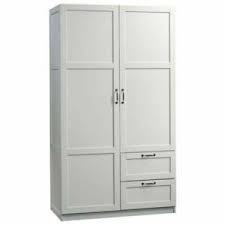 storage cabinet soft white finish