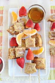 Put a little spin on the classic french toast with this yummy. French Toast Bites A Beautiful Mess