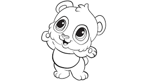 Kawaii Coloring Pages Panda Coloring Pages Bear Coloring Pages Animal Coloring Pages