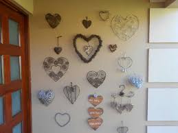Wall Of Hearts Heart Decorations Heart Wall Decor Heart Crafts