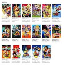 All dragonball and dragonball z movies, ovas and tv specials in chronological order of when they would take. Dragon Ball Z Movies English Dub Off 56