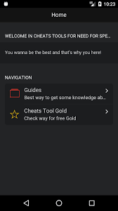 No te pierdas la primera fase de la nueva interfaz de usuario de no limits, que aporta modernidad al juego. Cheats Tools For Need For Speed No Limits For Android Apk Download