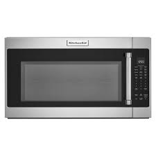 What kind of light bulb do i need for a kitchenaid refrigerator? Kitchenaid 2 Cu Ft Over The Range Microwave With Sensor Cooking Stainless Steel With Printshield In The Over The Range Microwaves Department At Lowes Com
