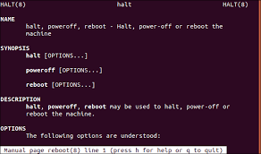 An ihn kann eine option. How To Reboot Or Shut Down Linux Using The Command Line