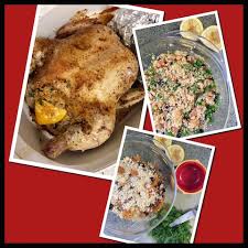 Squeeze over the juice of half a lime, drizzle with some olive oil, season with a pinch of salt and pepper and mix well. Roasted Chicken Stuffed With Couscous Shari Rozansky