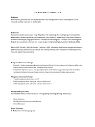 Besar kemungkinan bahwa istilah 8 fungsi keluarga tidak dikenal oleh masyarakat, walaupun tanpa disadari mereka telah melaksanakan fungsi tersebut (skap kkbpk bkkbn 2018). Struktur Kekuatan Keluarga Pdf