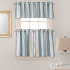 striped kitchen curtains bed bath