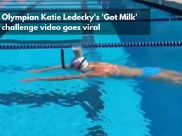 I mean, what exactly constitutes a viral video? Olympian Glass Of Milk Swimming Olympian Swims With A Glass Of Milk On Her Head Without Spilling A Drop Incredible Video Goes Viral Watch Trending Viral News