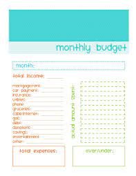 How Do You Budget Budget Template Printable Simple Budget Template Budgeting Worksheets