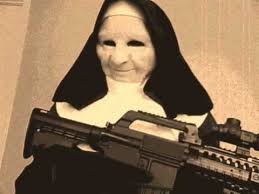 Funny scene from the movie the town where the nuns are busted by a cop. The Town Nun Halloween Costume Youtube