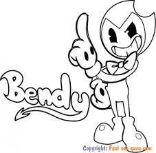 See also these coloring pages below: Bendy Ink Machine Coloring In Sheets Free Kids Coloring Pages Printable