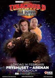 Tenacious D 14 2 Stockholm Arenan Fryshuset Tenaciousd Artwork