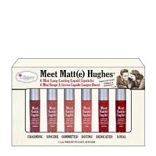 Thebalm Meet Matt E Hughes Minis The Balm Meet Matte Hughes Mini Lipstick Set Lipstick Kit Meet Matte Hughes Liquid Lipstick