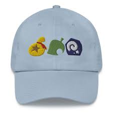 Animal Crossing New Horizons Embroidered Dad Hat Dad Hats Animal Crossing Quality Hats