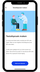 Een rij voor een testlocatie aan de rozengracht. Hoe Testen Voor Toegang Werkt Voor Locaties En Bezoekers