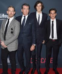 But outside of the spotlight, he's a family man with a big heart, having both children and grandchildren. Good Genes Pierce Brosnan S Son Dylan Goes Shirtless For Burberry