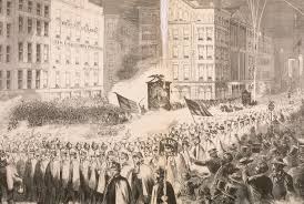 Wide Awake Campaign Rally In New York City 1860 Abraham Lincoln Images Poster Prints Fine Art
