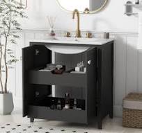Amazon.com: Shaker Style - Tocador de baño de 30 pulgadas ...