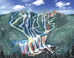 A visit to the snow tubing park is exhilarating on their mountain. Ski And Snowboard Trail Map Blue Mountain Resort Poconos