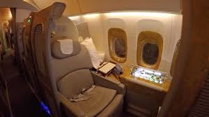 Welcome to the business of living. Flight Review Emirates Ek164 First Class B777 300er Dub Dxb