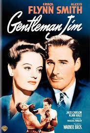 GENTLEMAN JIM Movie POSTER 27x40 C Errol Flynn Alexis Smith Jack Carson Alan