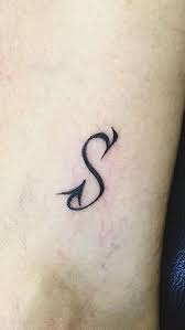 Vintage floral drawn emblem for book design, brand name, . Letter S Tattoo Blackberry Tattoo Tattoos And Piercings S Tattoo