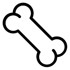 Bone Free Icon Animal Animals Bones Pet Dog Food Miscellaneous Pet Food Food And Restaurant Dog Bone Bone Drawing Drawing Lessons Cute Drawings