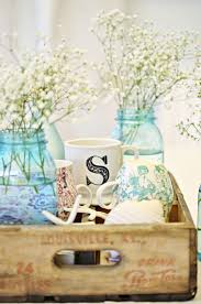 Beach Cottage Beachy Coastal Table Decor And A Well Rounded Tart Coastal Table Decor Seaside Cottage Decor Beach Cottage Decor