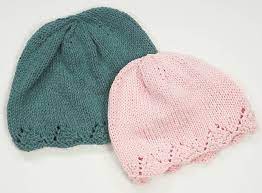 Knitting Patterns Galore Lace Brim Chemo Hat Chemo Caps Pattern Child Hat Knitting Pattern Baby Hat Knitting Pattern